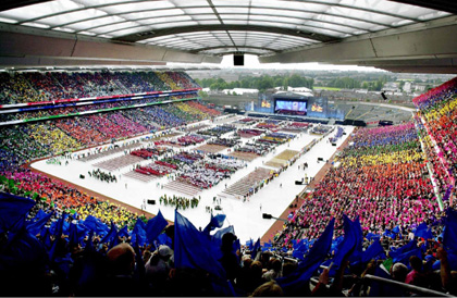 An effective Transport plan led to the most spectacular Opening Ceremonies in Special Olympics history.